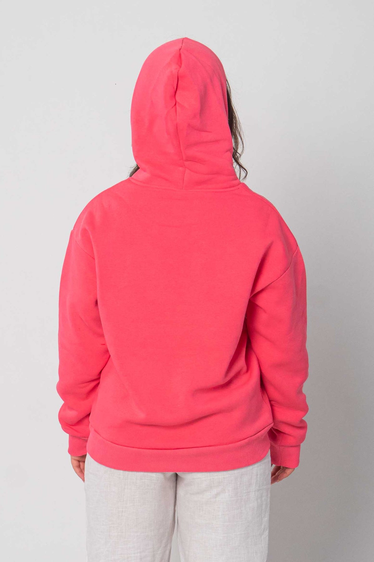 Flair - Hoodie/Sweatshirt "Smile - Shine - Share" - Pink/Neon