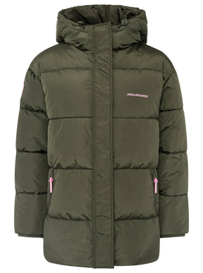 Zwillingsherz - Steppjacke "Love More" - Khaki
