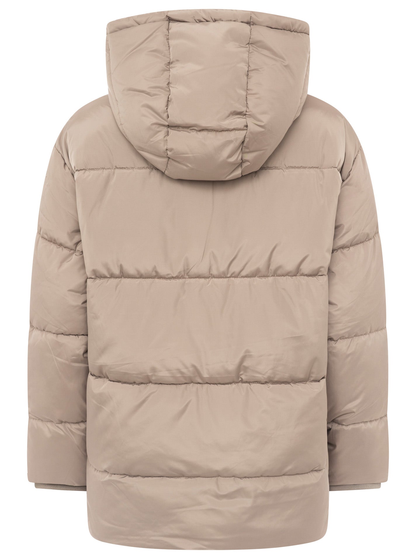 Zwillingsherz - Steppjacke "Love More" - Taupe