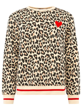 Zwillingsherz Leo Sweatshirt/Pullover Leo Love - Beige