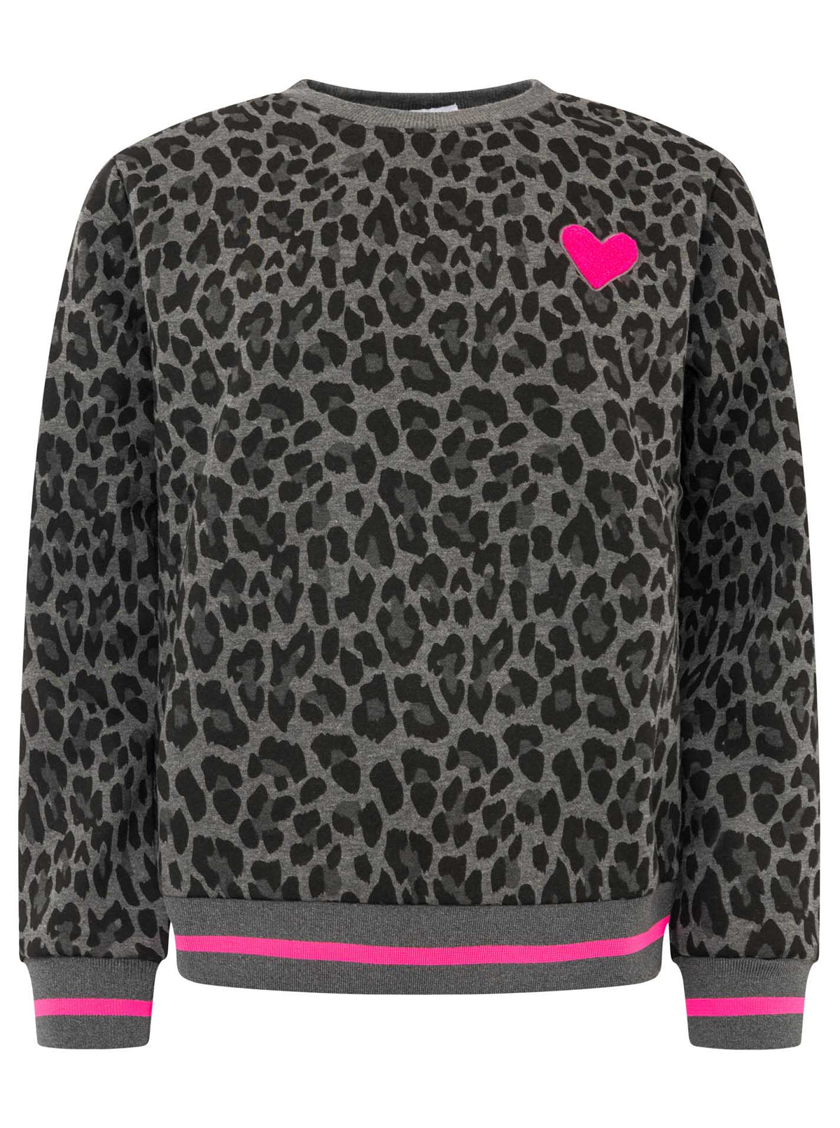 Zwillingsherz Leo Sweatshirt/Pullover Leo Love - Grau