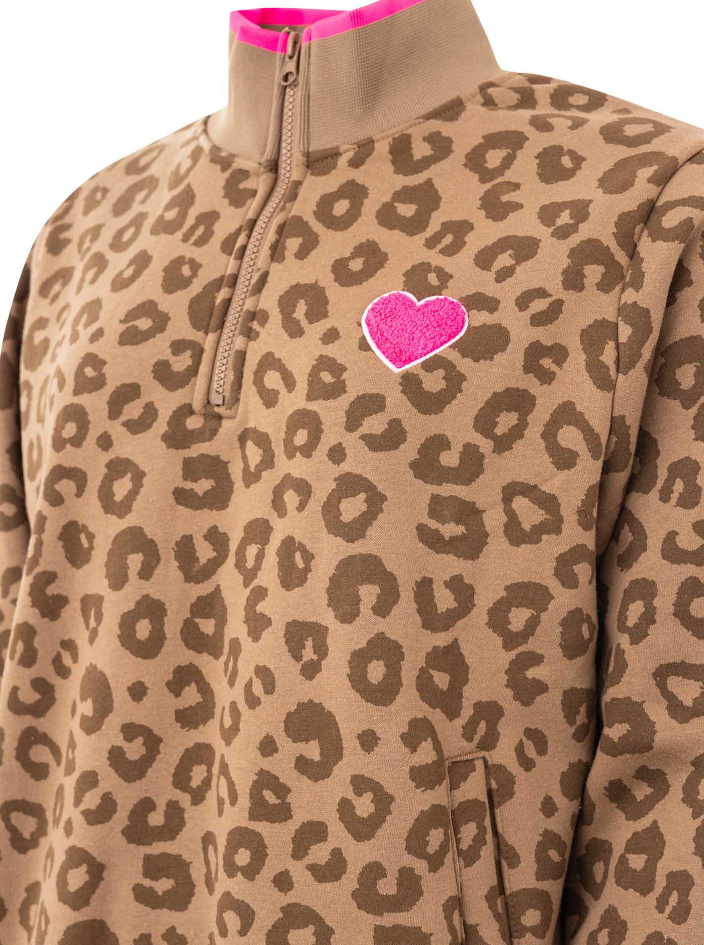 Zwillingsherz - Troyer "Leo Wild Heart" - Taupe
