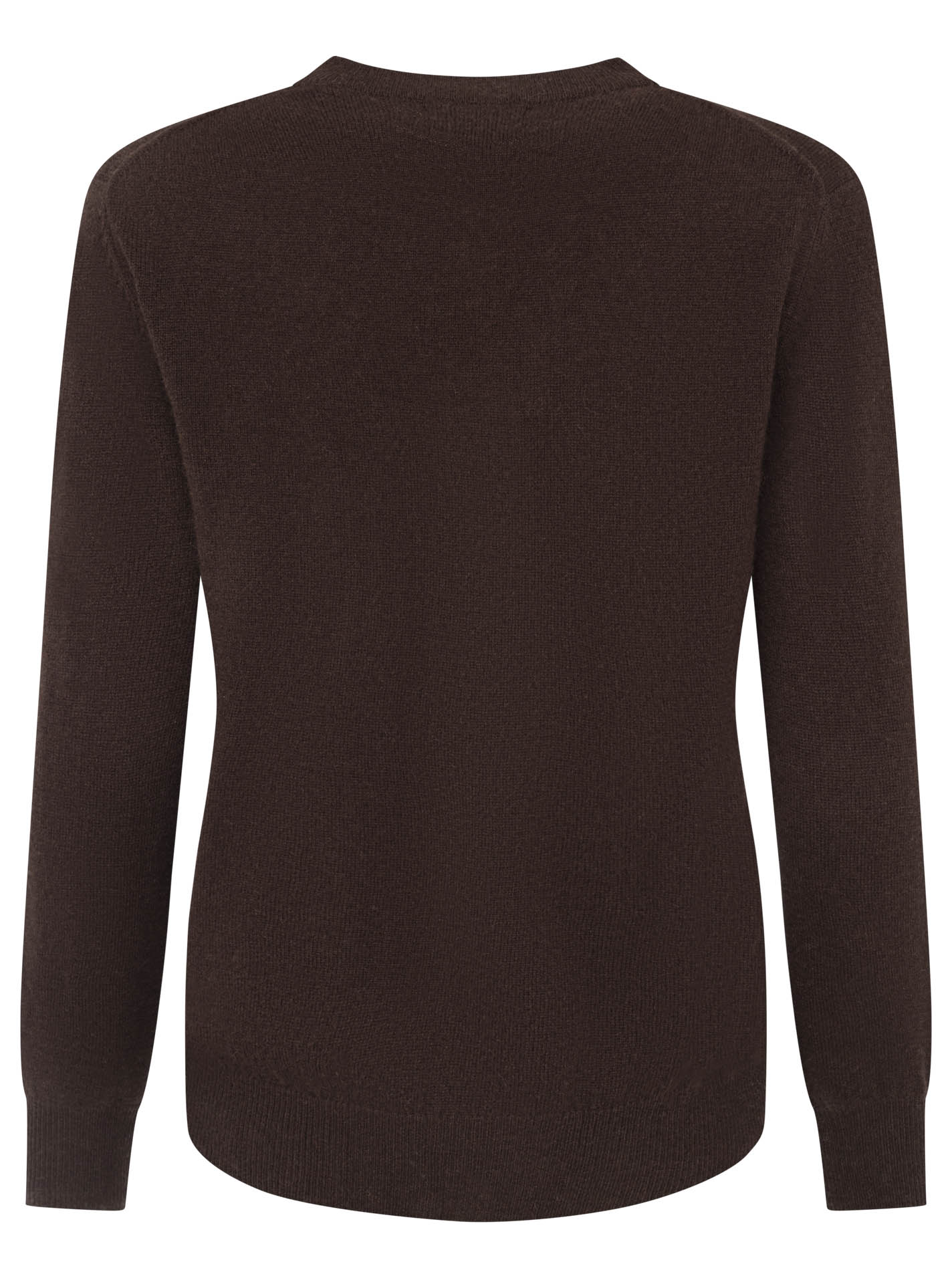 Zwillingsherz 100% Kaschmir / Cashmere Pullover Dackel - Braun