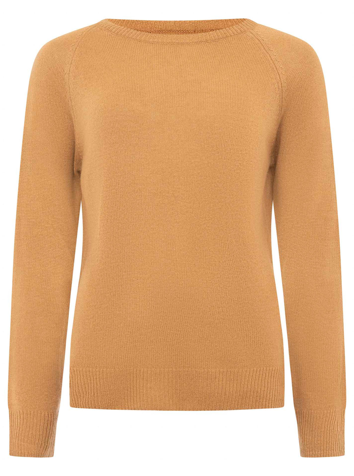 Zwillingsherz 100% Kaschmir / Cashmere Pullover - Camel
