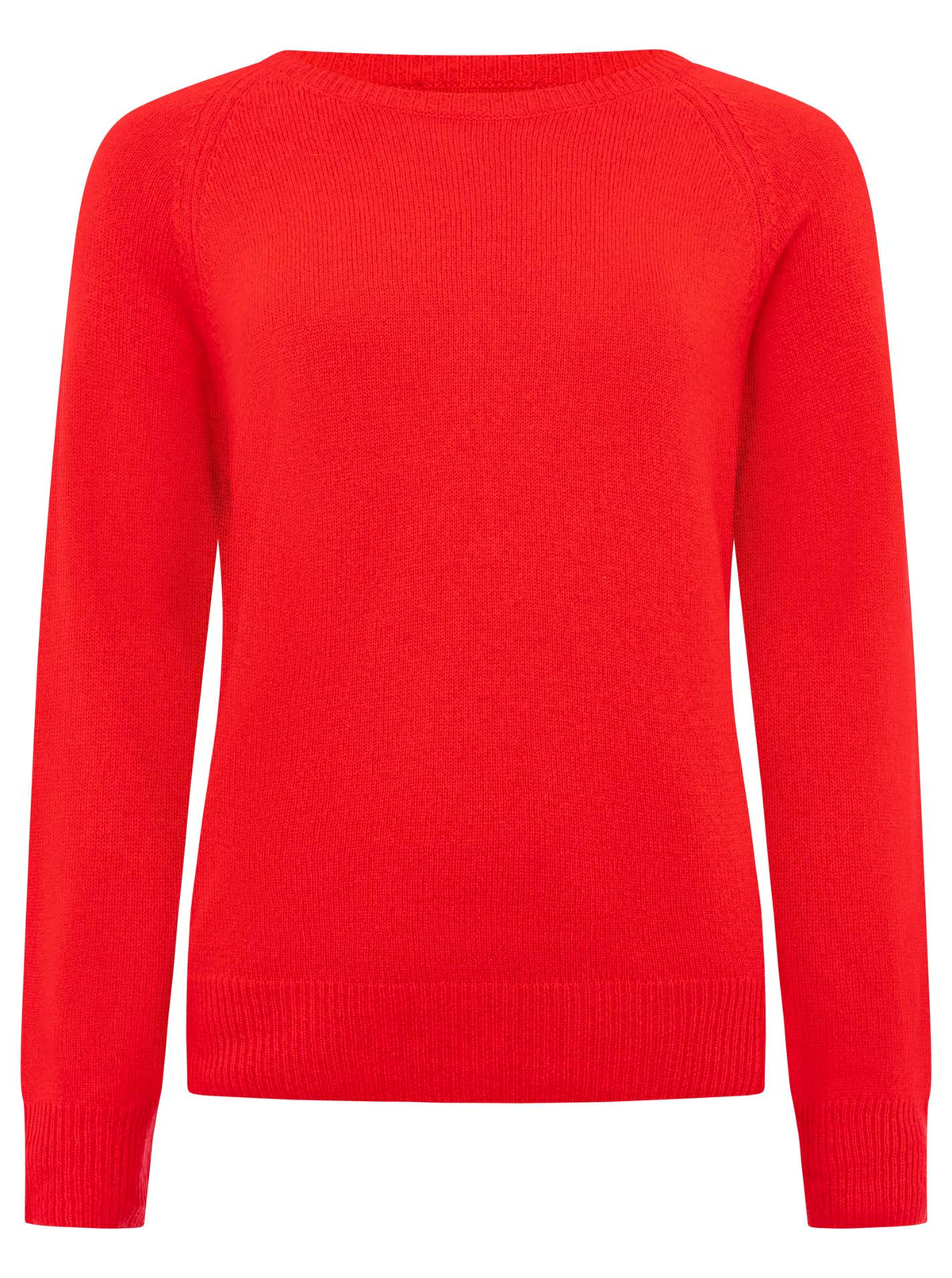 Zwillingsherz 100% Kaschmir / Cashmere Pullover - Rot
