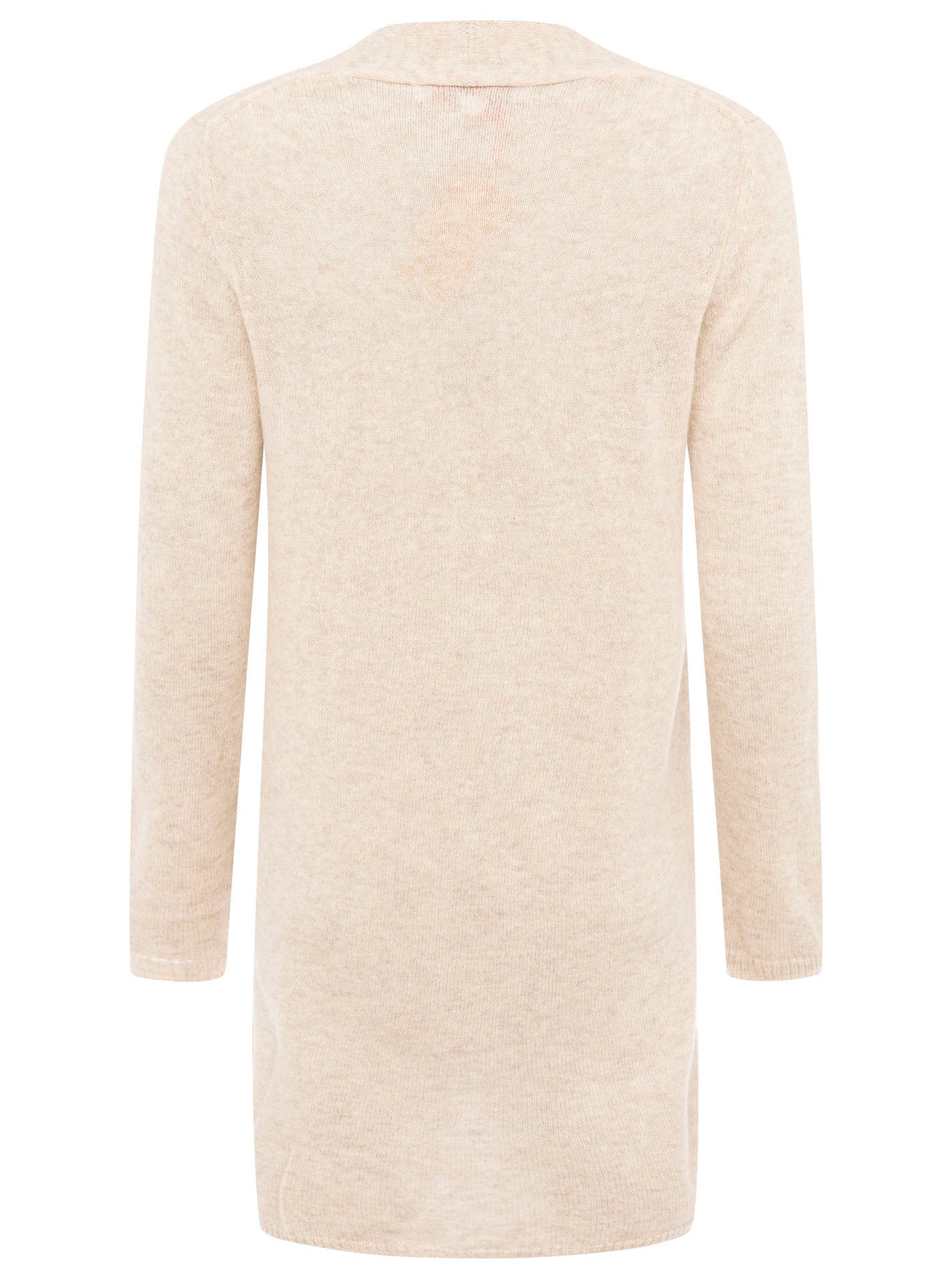 Zwillingsherz Kaschmir / Cashmere Strickjacke - Beige