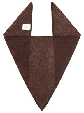 Zwillingsherz Kaschmir Halstuch (100% Cashmere) - Braun
