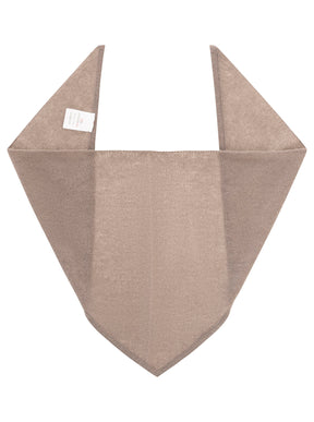 Zwillingsherz Kaschmir Halstuch (100% Cashmere) - Taupe