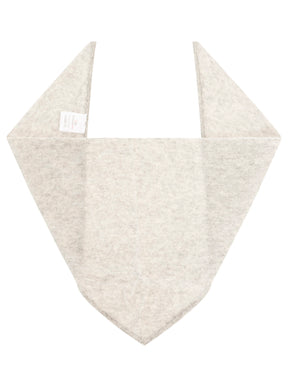 Zwillingsherz Kaschmir Halstuch (100% Cashmere) - Hellgrau