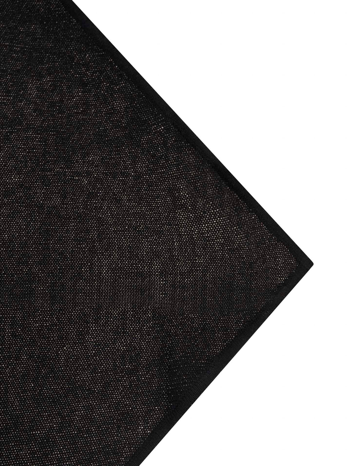 Zwillingsherz Kaschmir Halstuch (100% Cashmere) - Schwarz