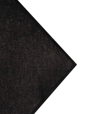 Zwillingsherz Kaschmir Halstuch (100% Cashmere) - Schwarz