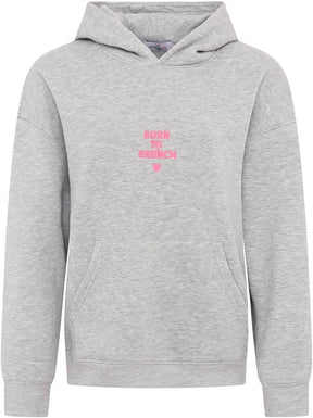 Zwillingsherz - Hoodie "Sunday Club" - Hellgrau