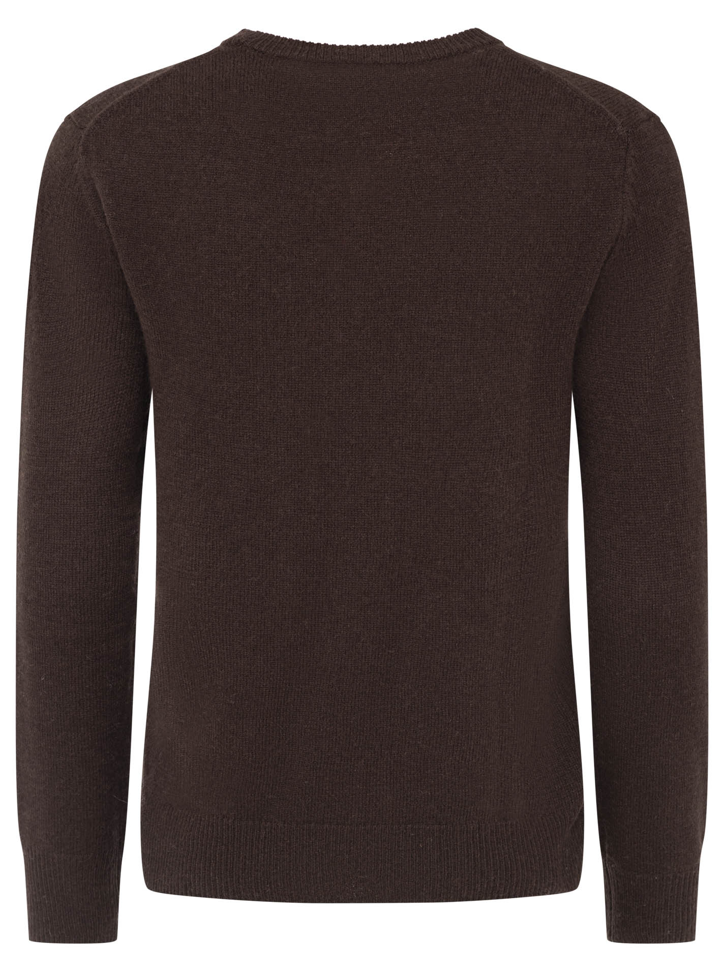 Zwillingsherz 100% Kaschmir / Cashmere Pullover Herz - Braun