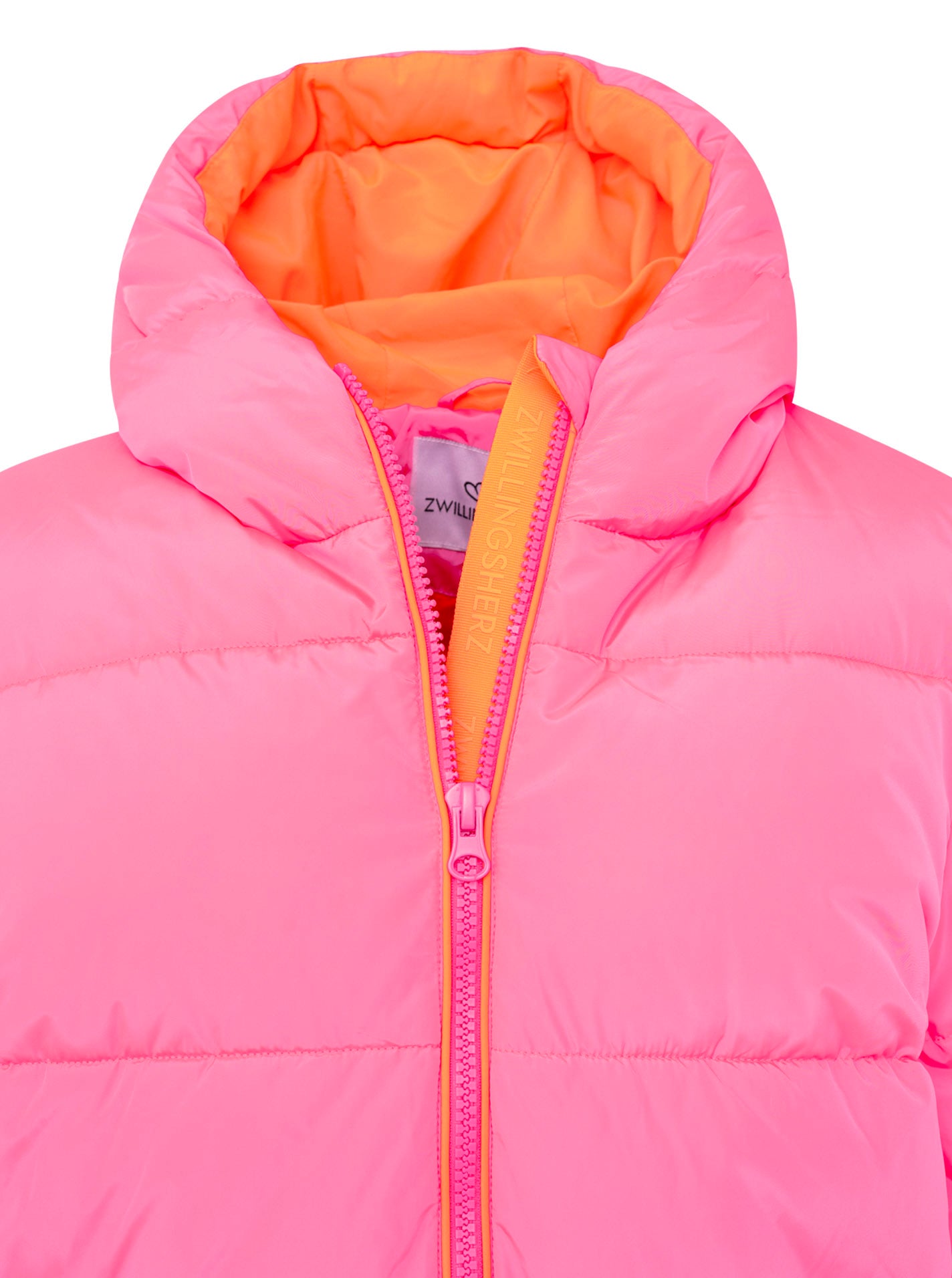 Zwillingsherz - Oversize Steppmantel "Cozy" - Pink (fällt größer aus)