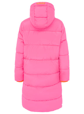 Zwillingsherz - Oversize Steppmantel "Cozy" - Pink (fällt größer aus)