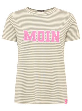 Zwillingsherz - T-Shirt "Anker Moin" - Salbei