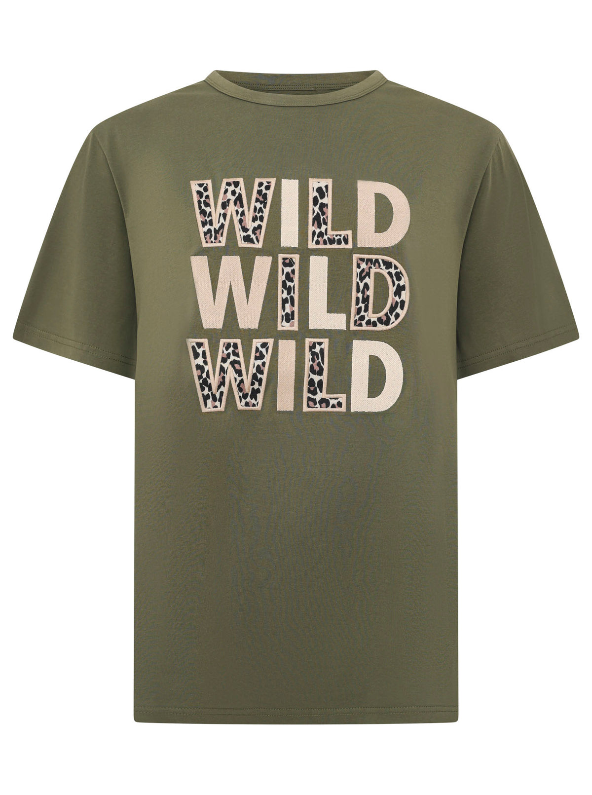 Zwillingsherz - T-Shirt "Wild Wild Wild" - Khaki