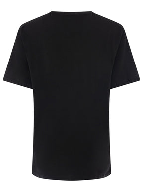 Zwillingsherz - T-Shirt "Wilder Blick" - Schwarz