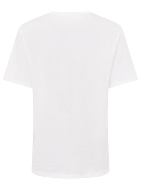 Zwillingsherz - T-Shirt "Wilder Blick" - Weiß