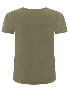 Zwillingsherz - T-Shirt "Easy" - Khaki (Supersale - keine Retoure)