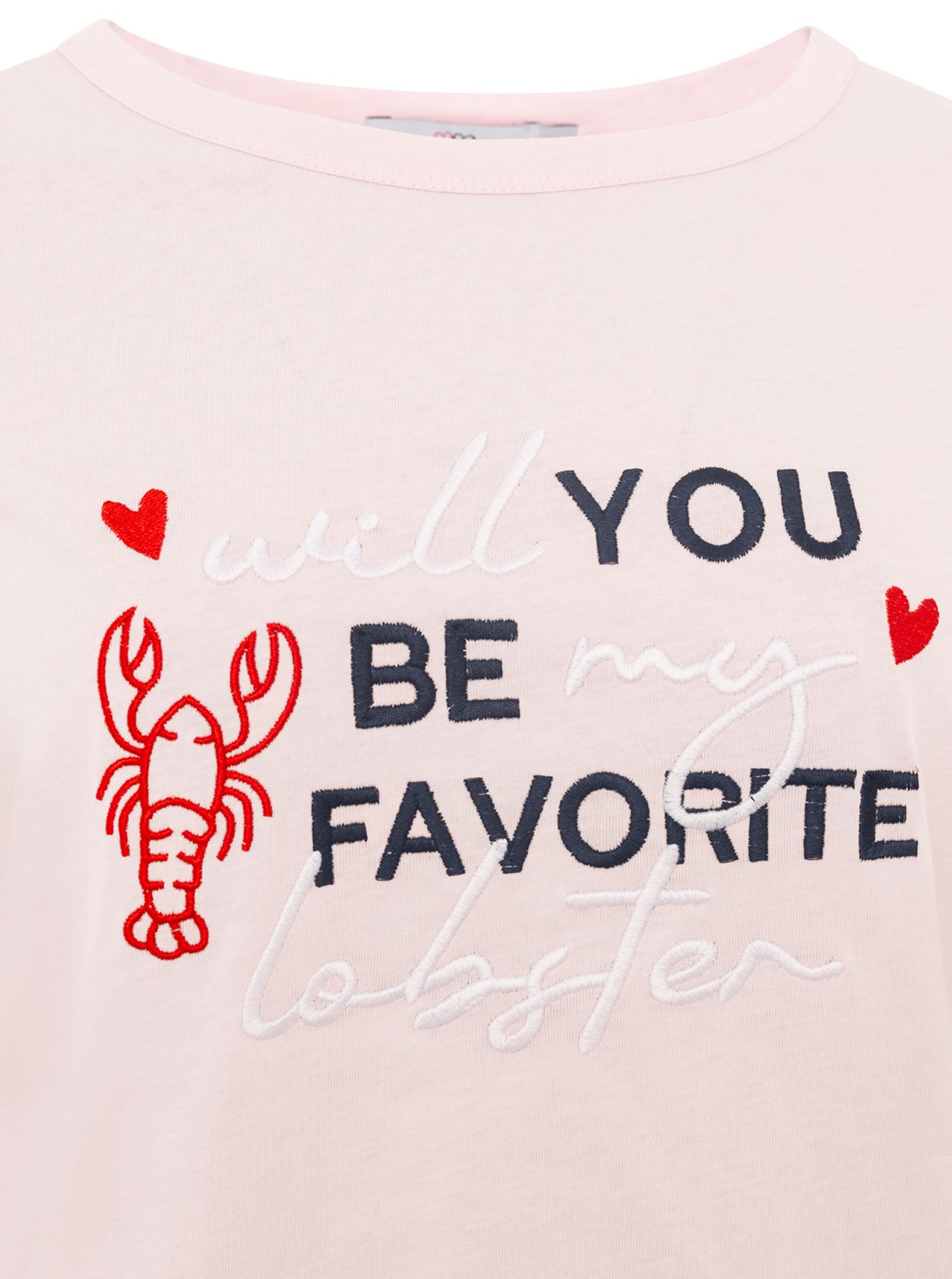 Zwillingsherz - T-Shirt "Lobster" - Rosa