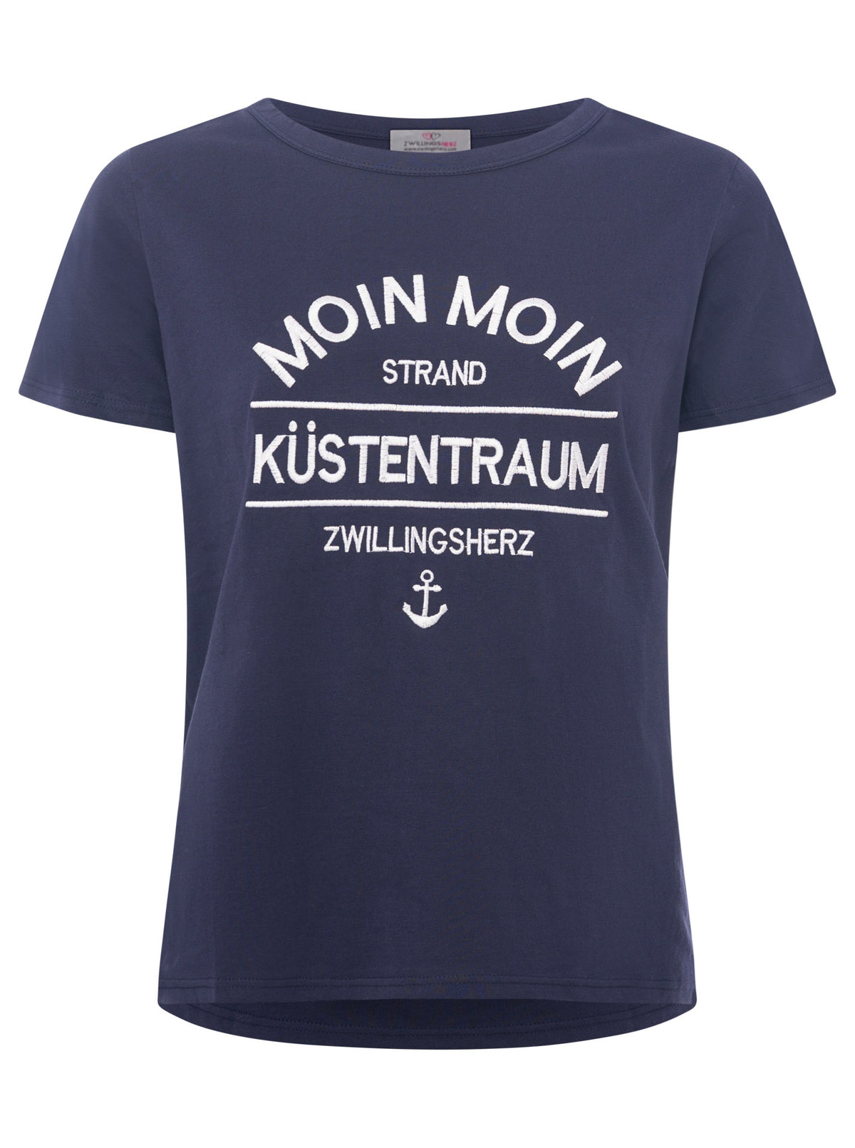 Zwillingsherz - T-Shirt "Küstentraum" - Marine