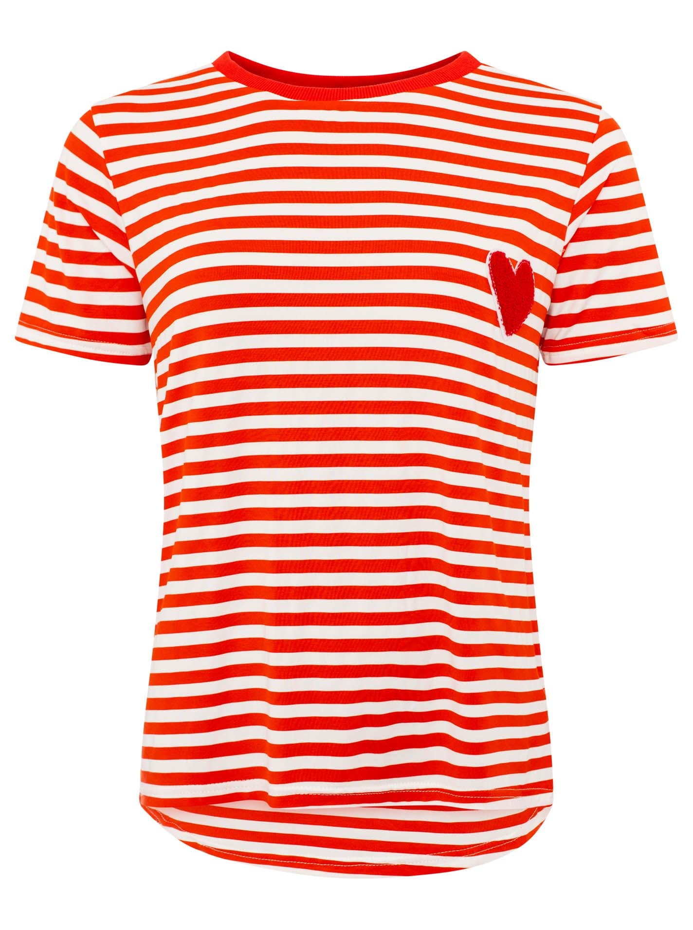 Zwillingsherz - T-Shirt "Herzi" - Rot