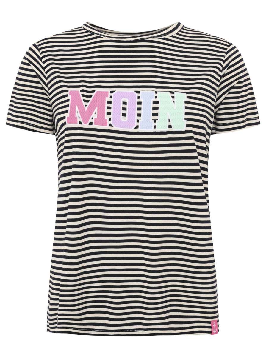 Zwillingsherz - T-Shirt "Anker Moin" - Marine