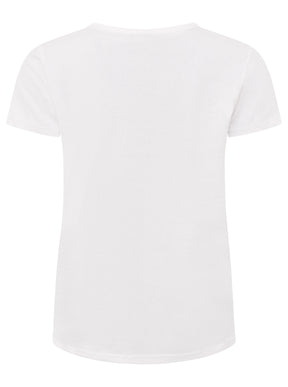 Zwillingsherz - T-Shirt "Smile" - Weiß