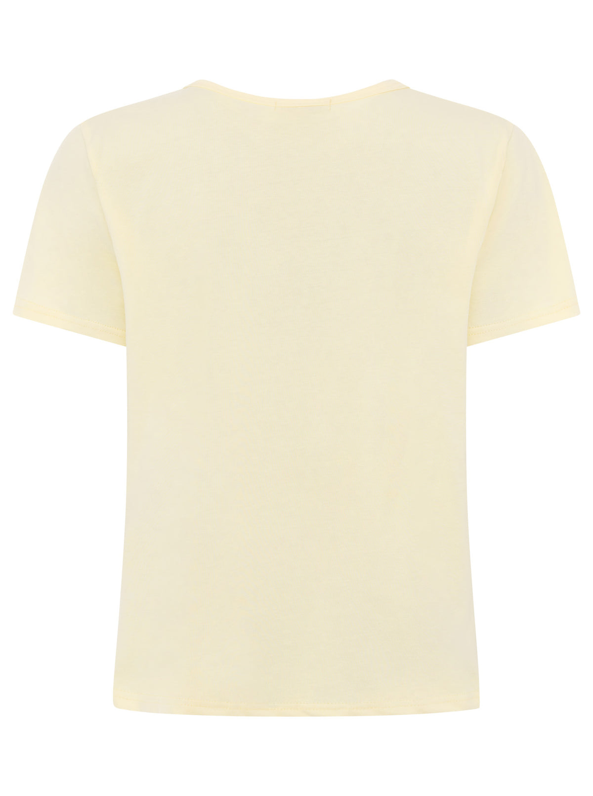 Zwillingsherz - T-Shirt "Smile" - Hellgelb