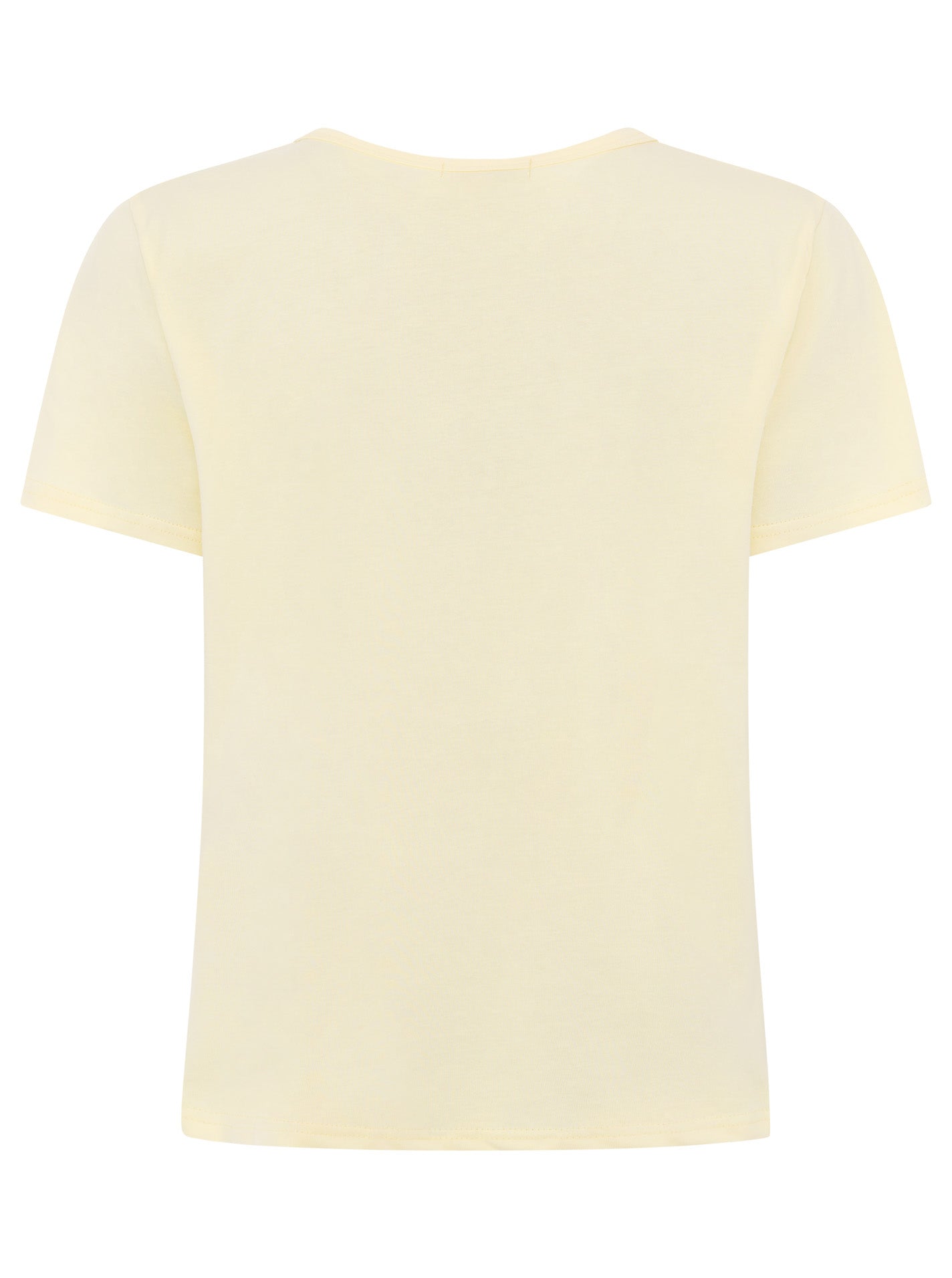 Zwillingsherz - T-Shirt "Smile" - Hellgelb