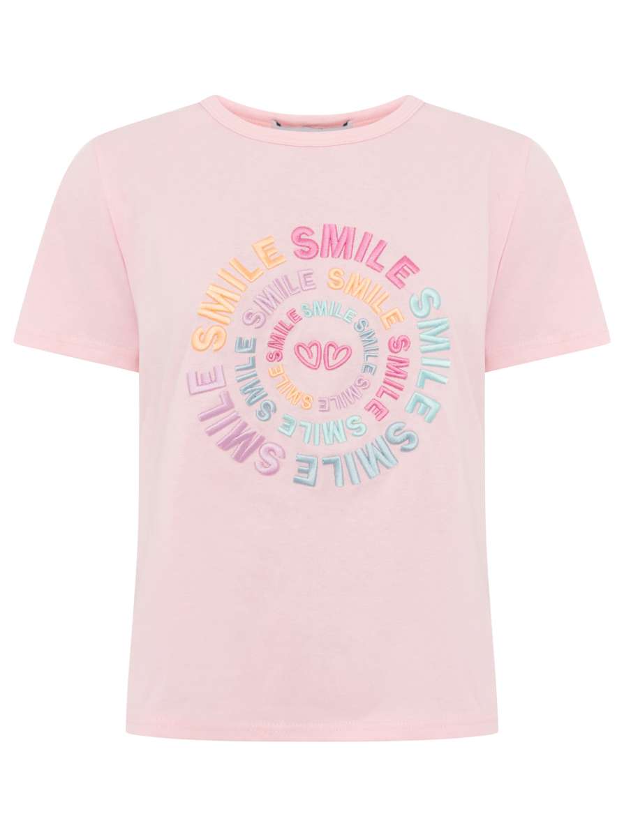 Zwillingsherz - T-Shirt "Smile" - Rosa