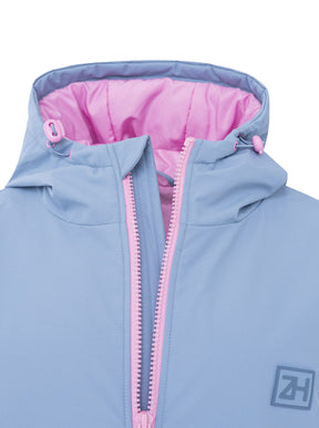 Zwillingsherz - Oversize Windjacke leicht - Jeansblau
