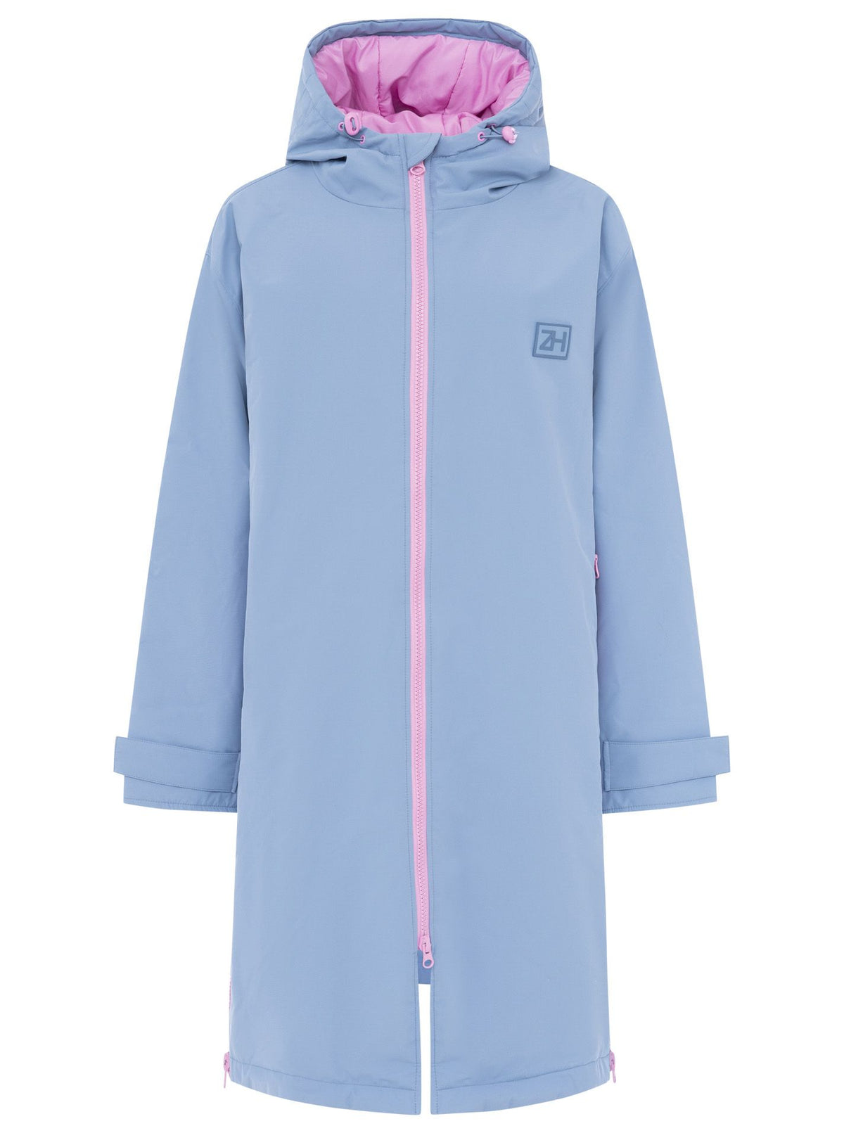 Zwillingsherz - Oversize Windjacke leicht - Jeansblau