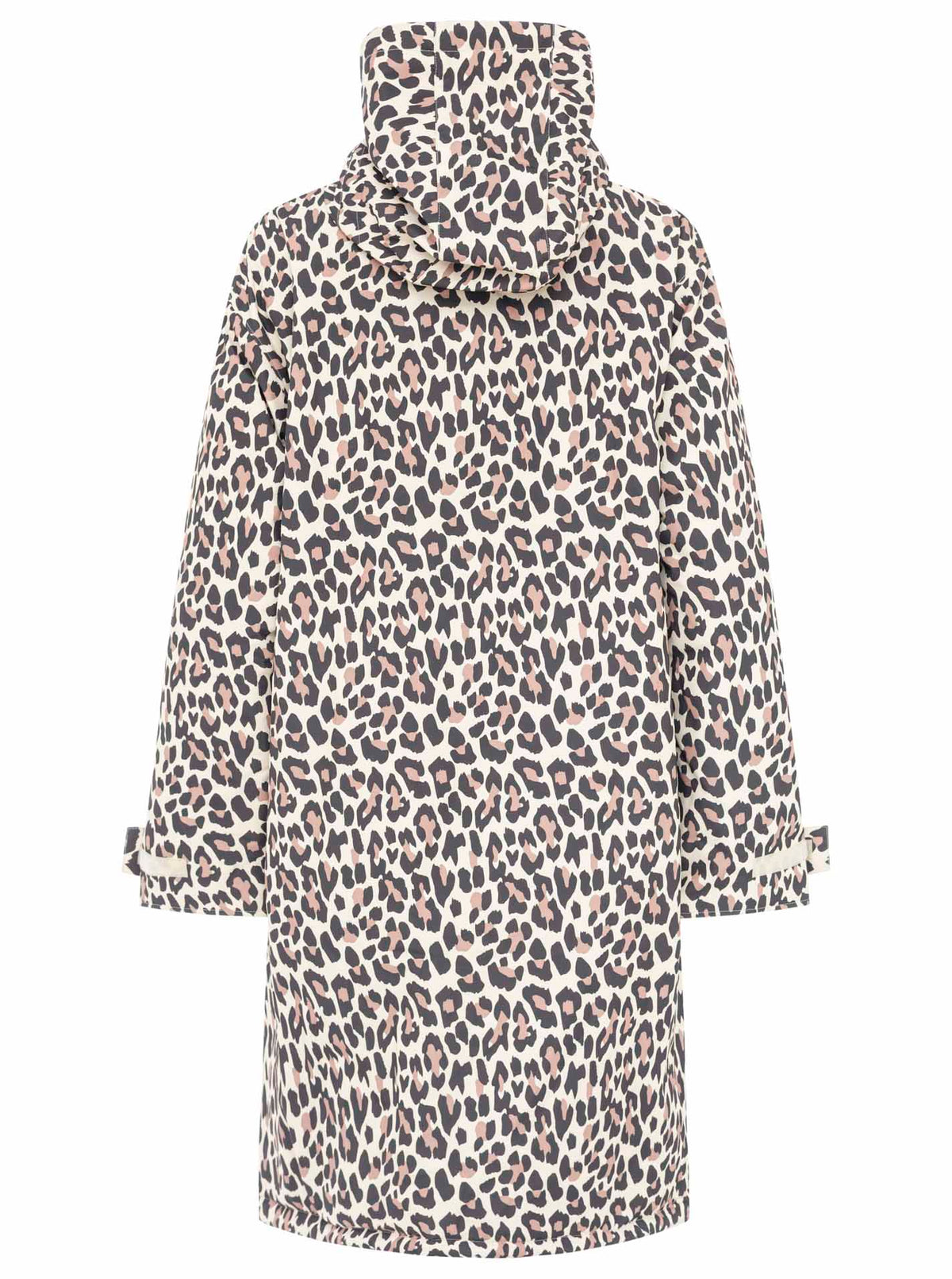 Zwillingsherz - Oversize Windjacke mit Teddyfutter - Leo Beige/Schwarz-