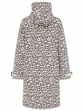 Zwillingsherz - Oversize Windjacke mit Teddyfutter - Leo Beige/Schwarz