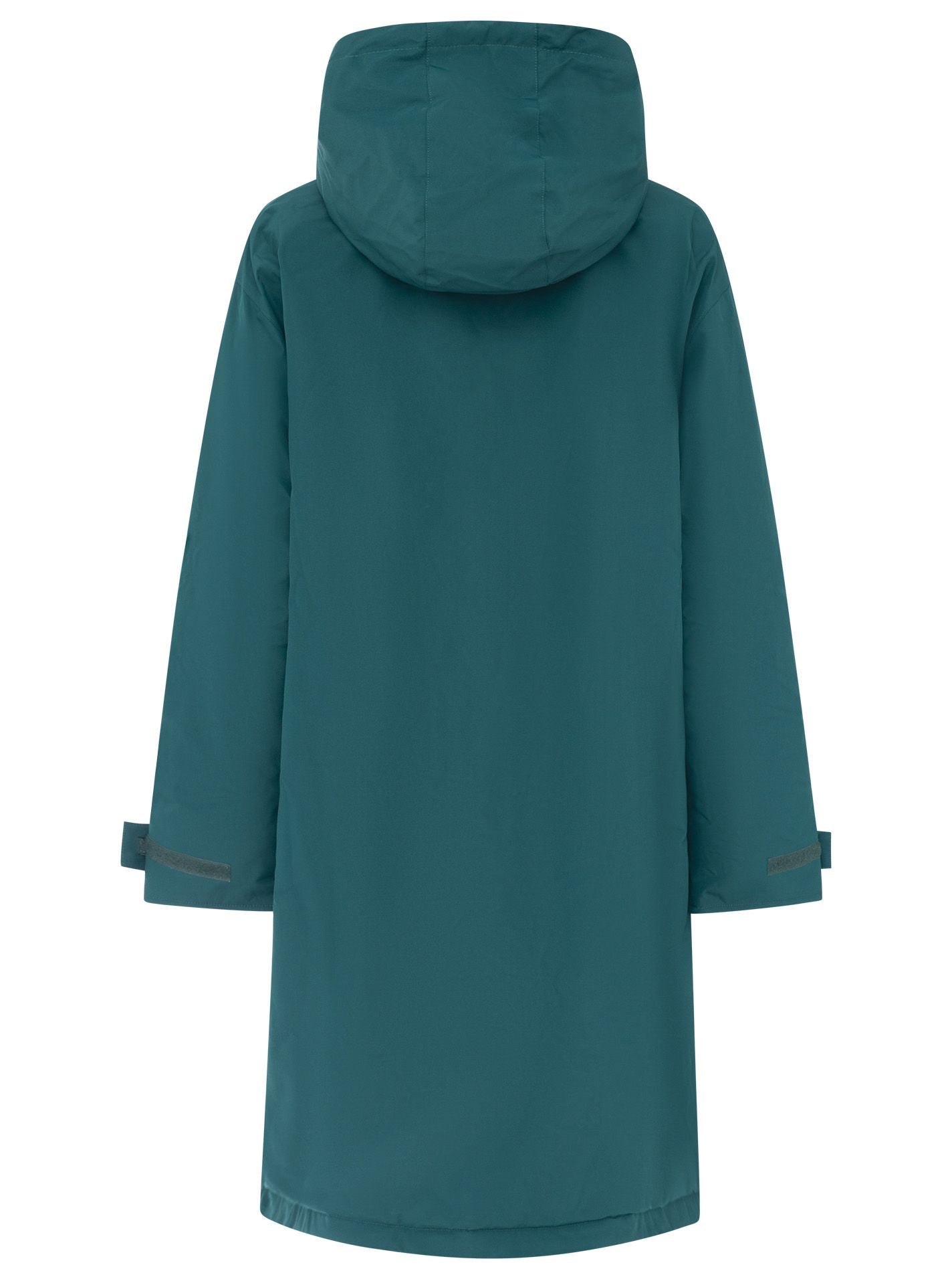 Zwillingsherz - Oversize Windjacke mit Teddyfutter - Petrol