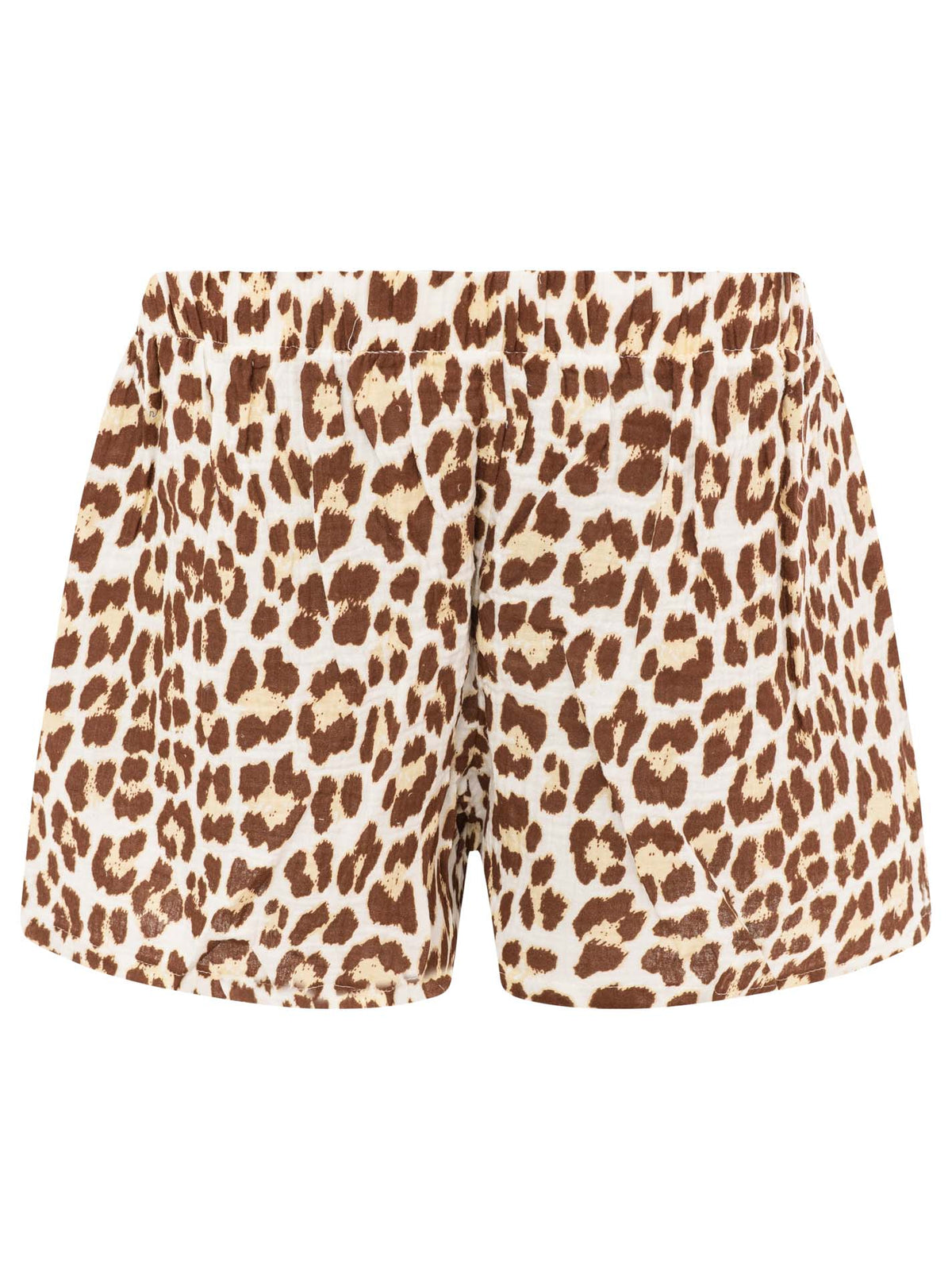 Zwillingsherz Musselin Shorts Leo - Braun