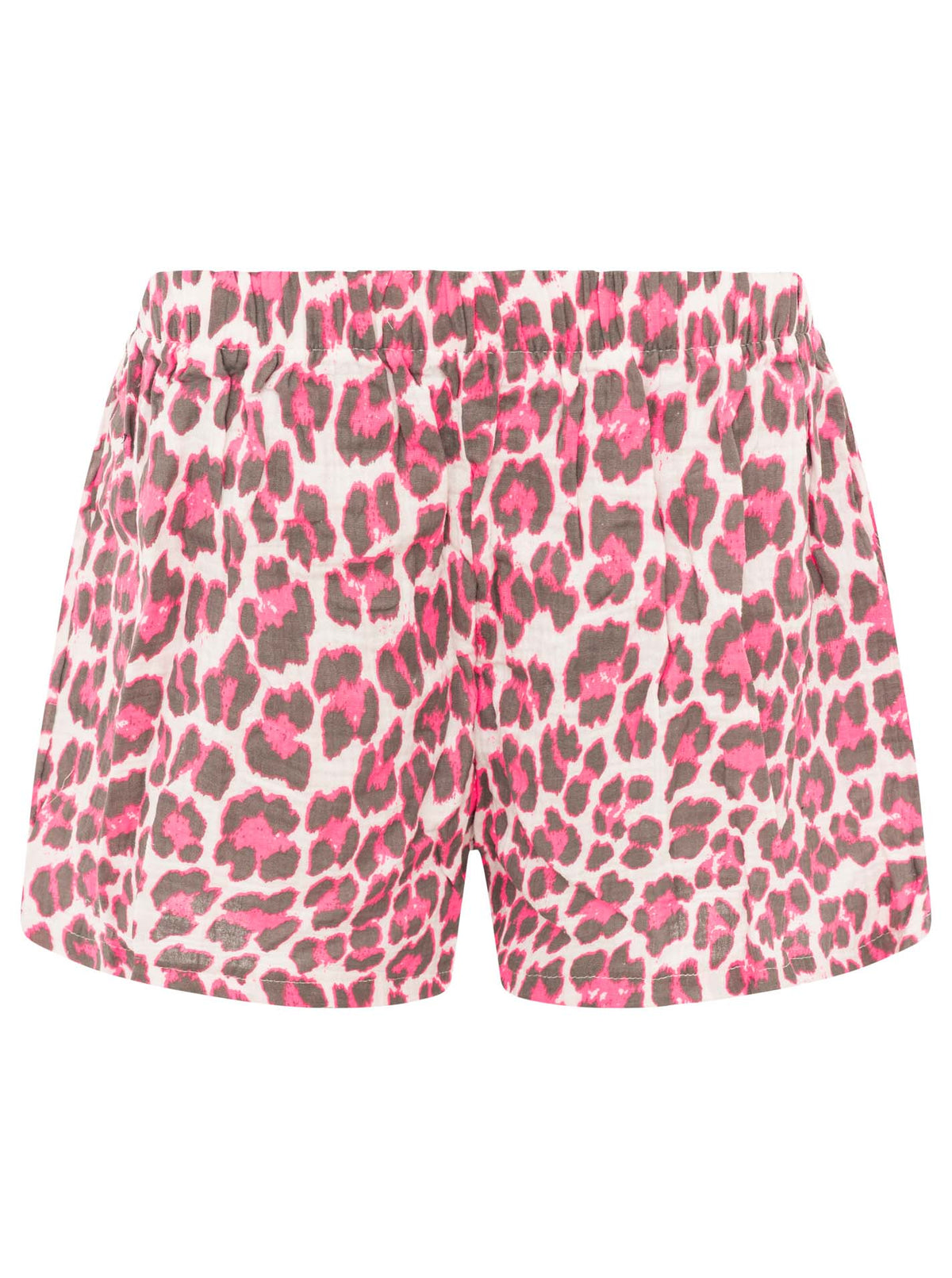 Zwillingsherz Musselin Shorts Leo - Pink