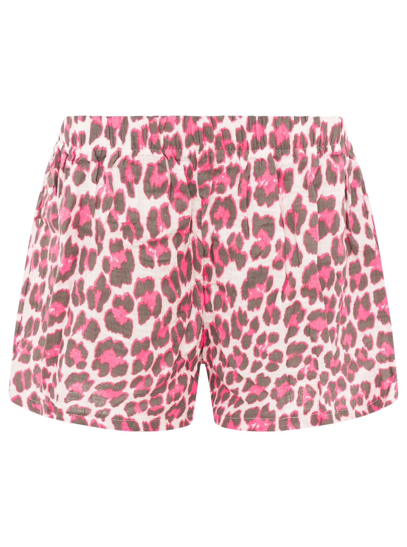 Zwillingsherz Musselin Shorts Leo - Pink (SuperSale - keine Retoure)