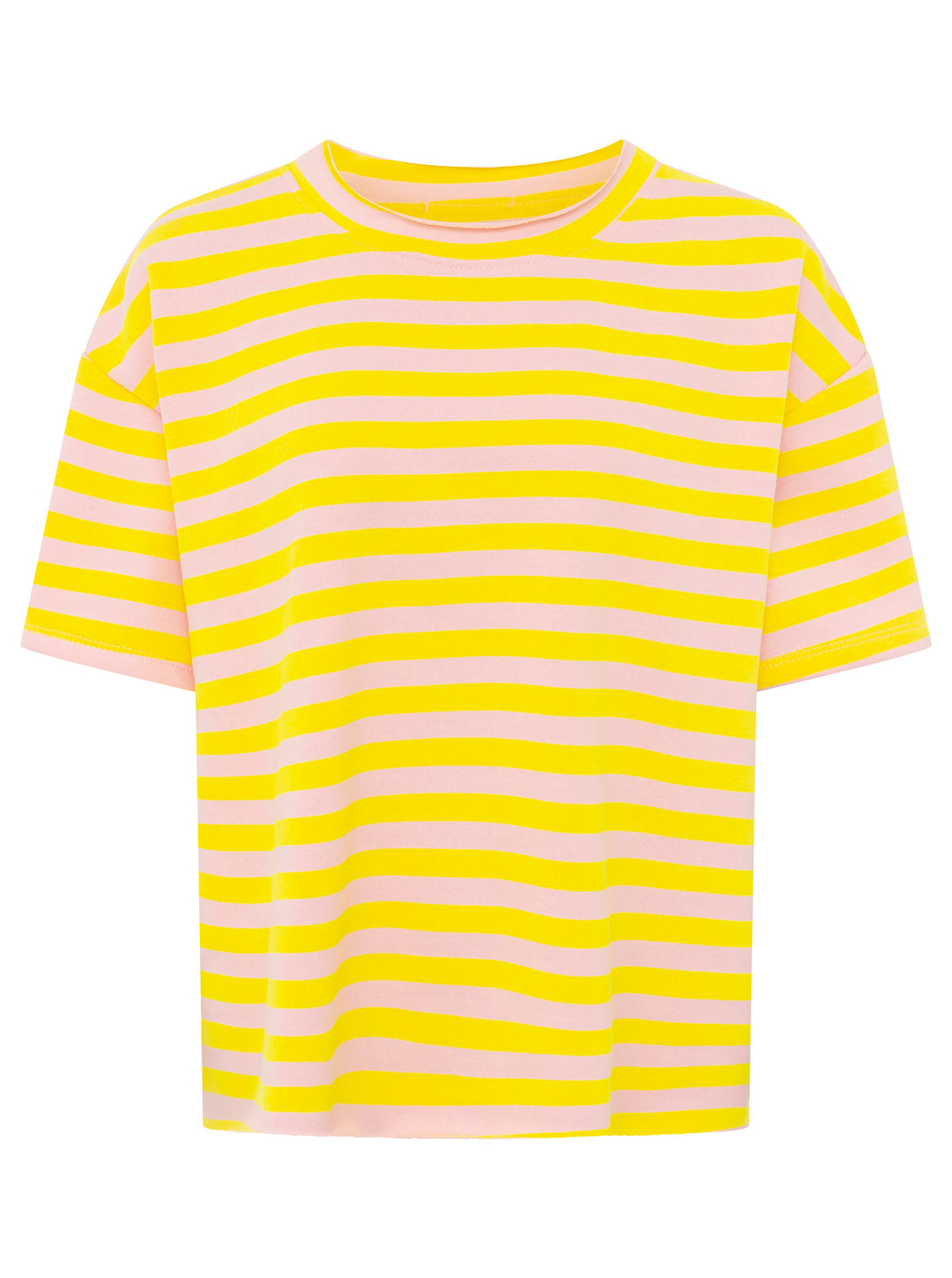 Zwillingsherz - Sweatshirt 1/2 Arm "Neonstreifen" - Gelb