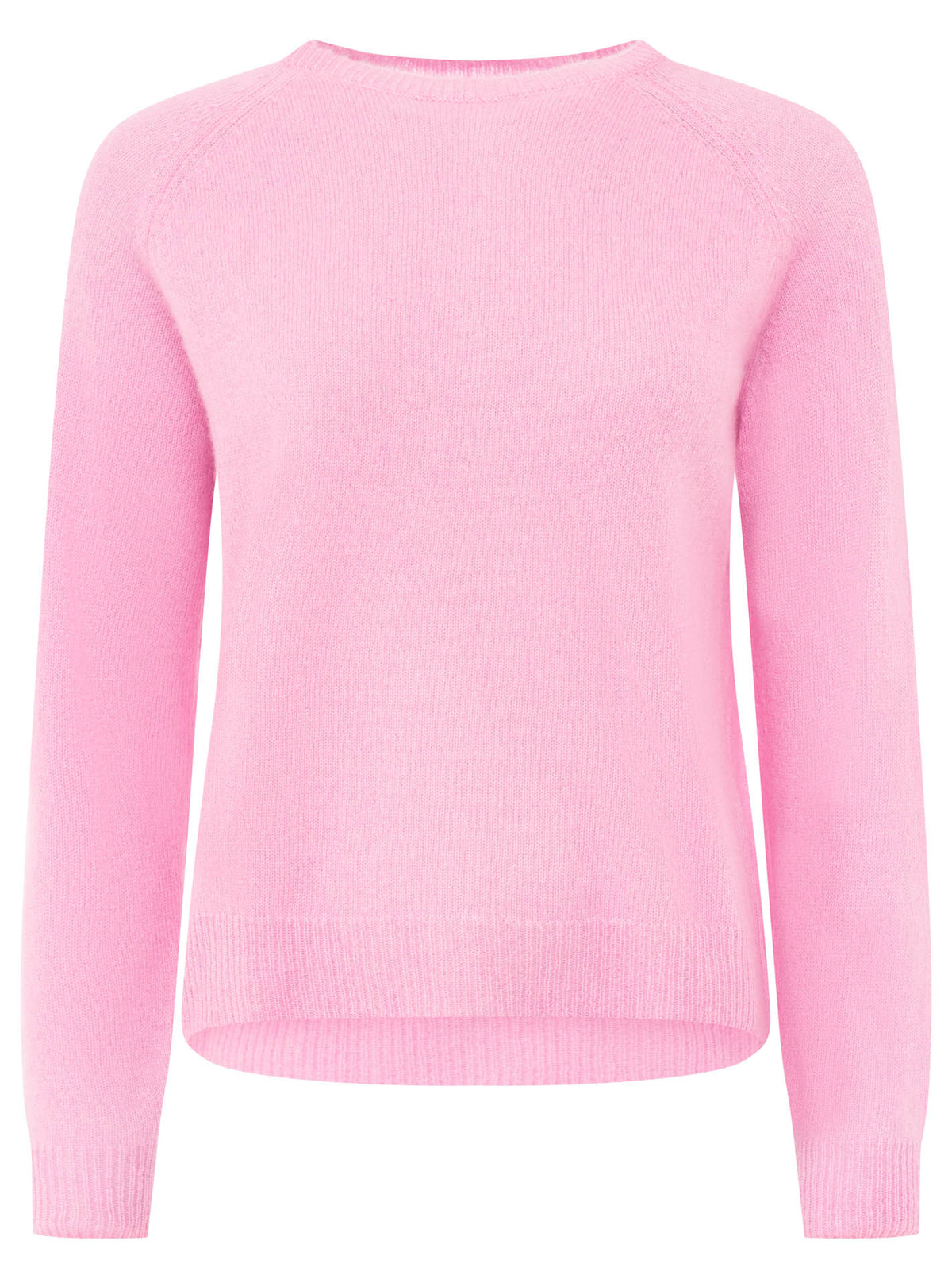 Zwillingsherz Kaschmir Rundhals Pullover (100% Cashmere) - Rosa