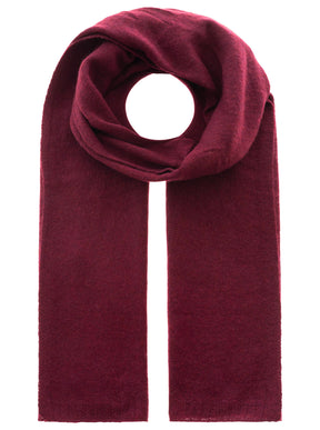 Zwillingsherz - 100% Cashmere/Kaschmir Schal - Bordeaux