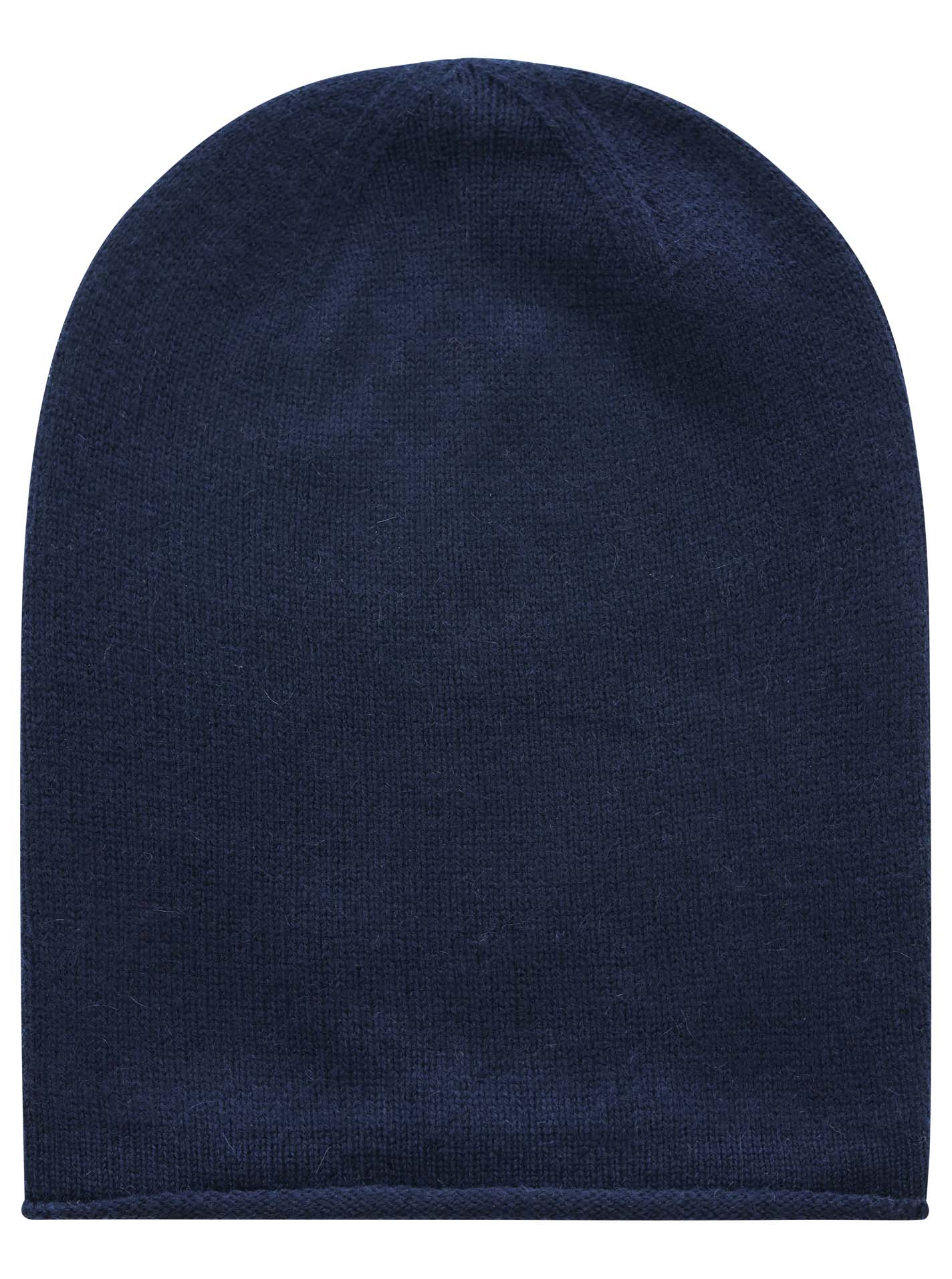 100% Kaschmir Beanie Marine