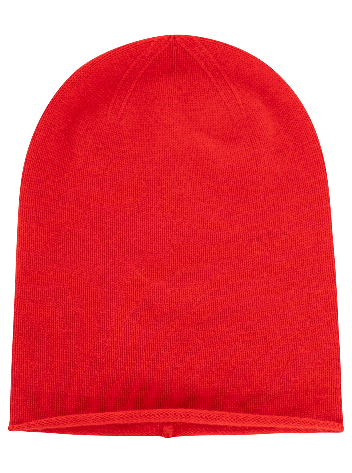 100% Kaschmir Beanie Rot