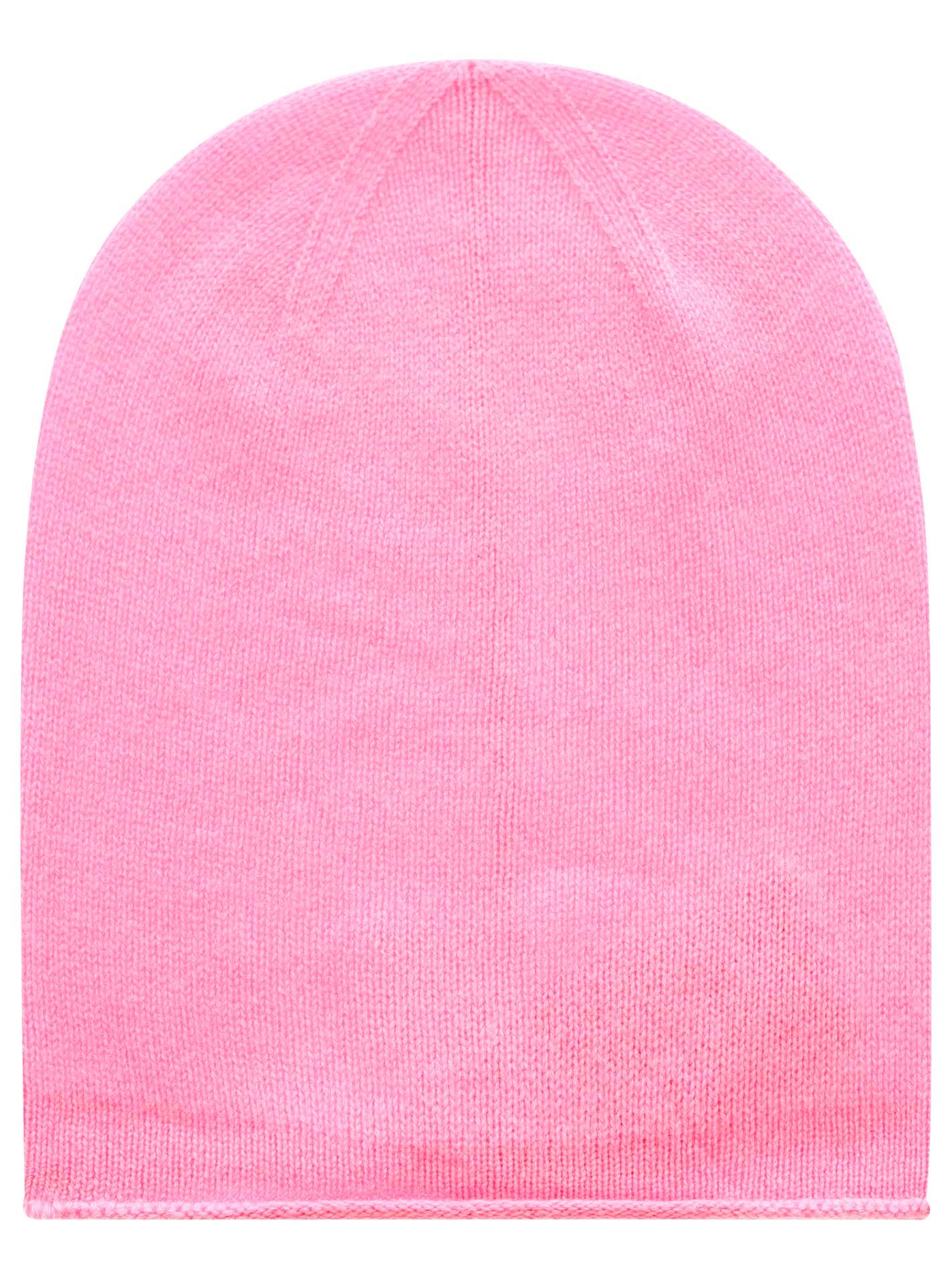 100% Kaschmir Beanie Rosa