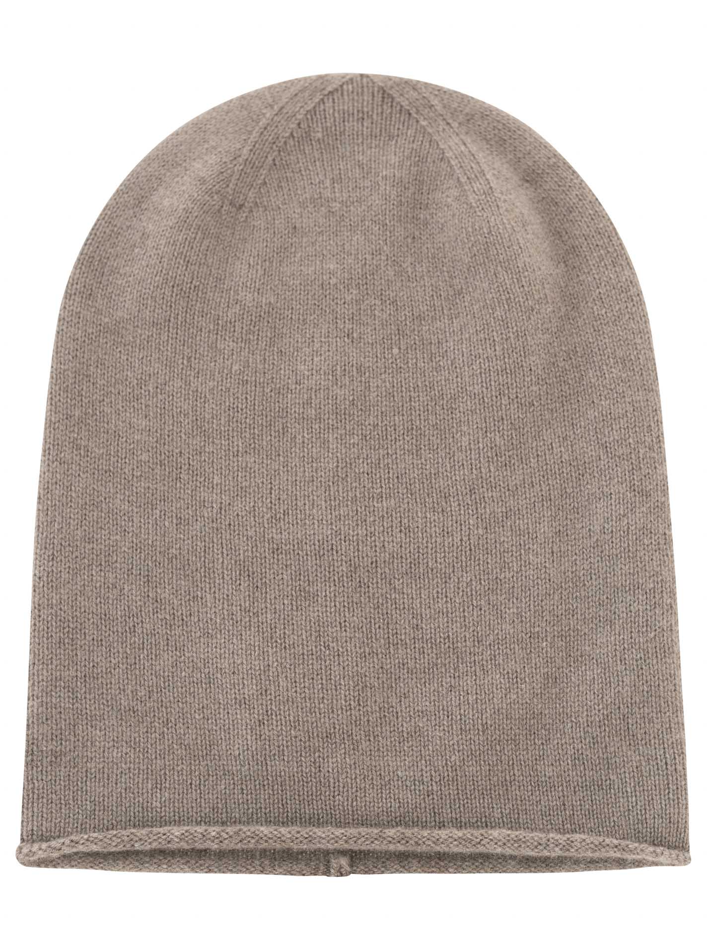100% Kaschmir Beanie Taupe
