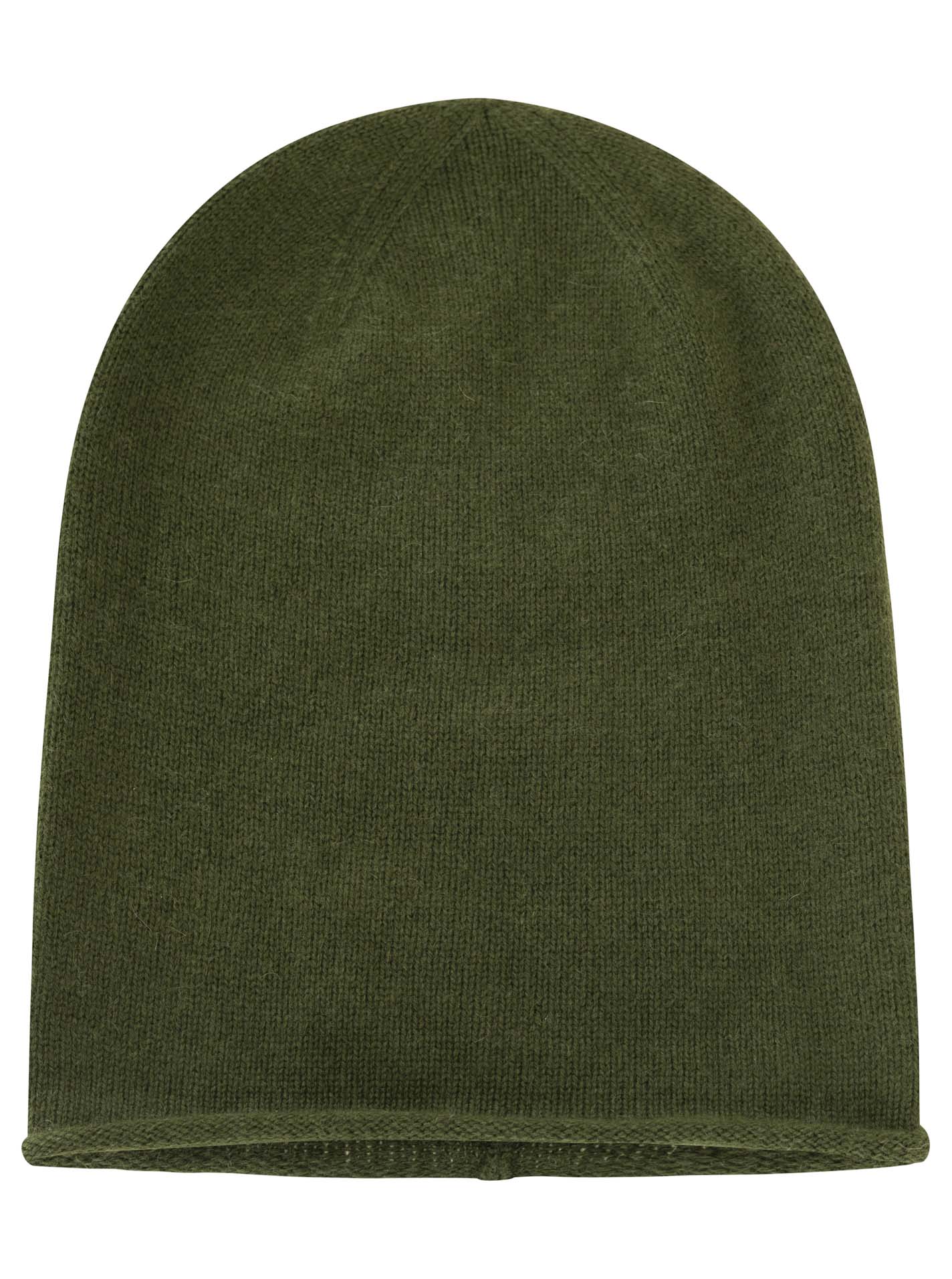 100% Kaschmir Beanie Olive
