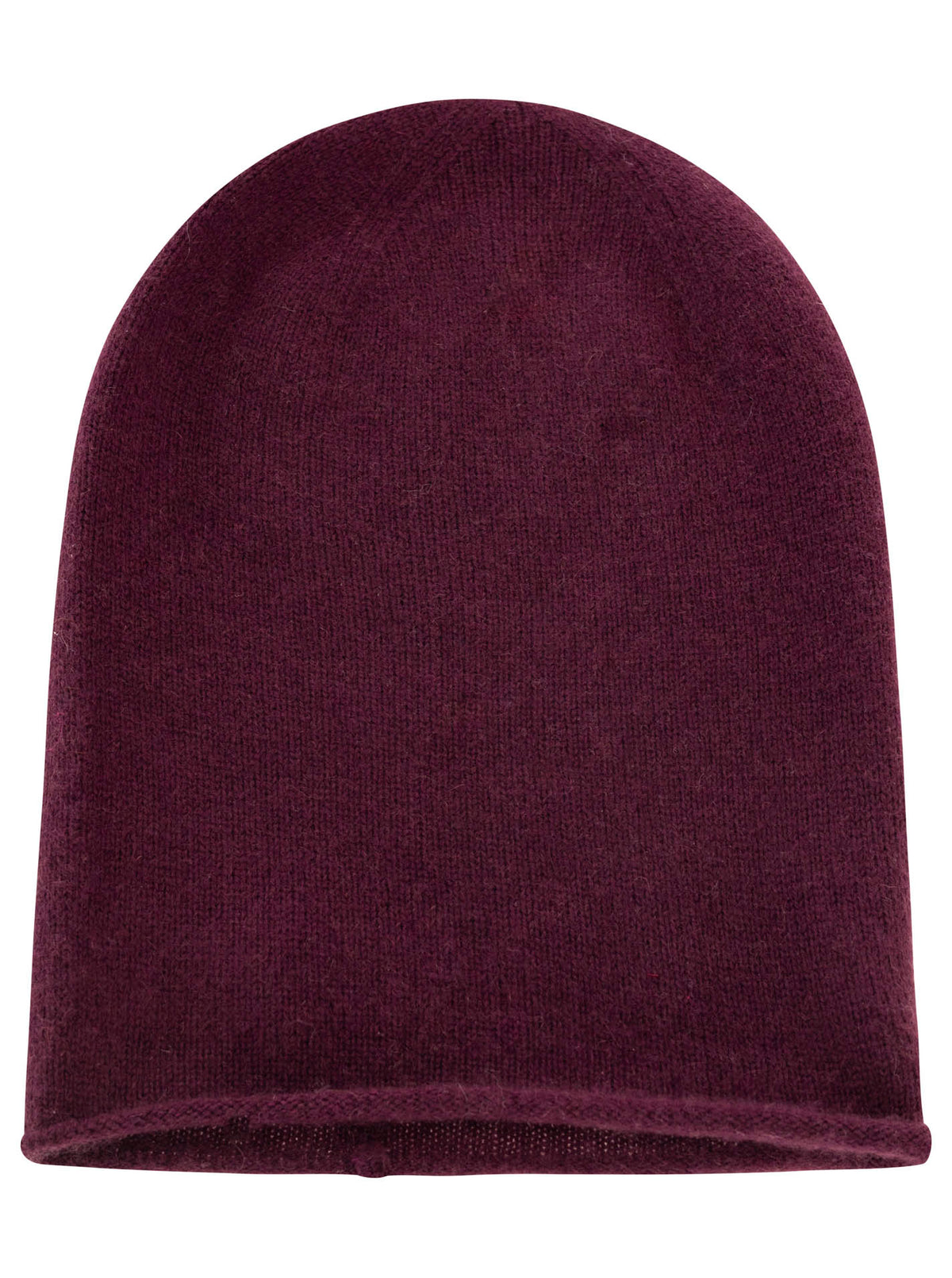 100% Kaschmir Beanie Bordeaux