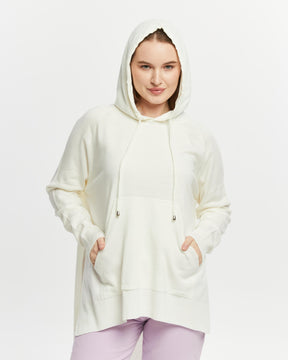 Stilvoll & lässiger Hoodie - Creme